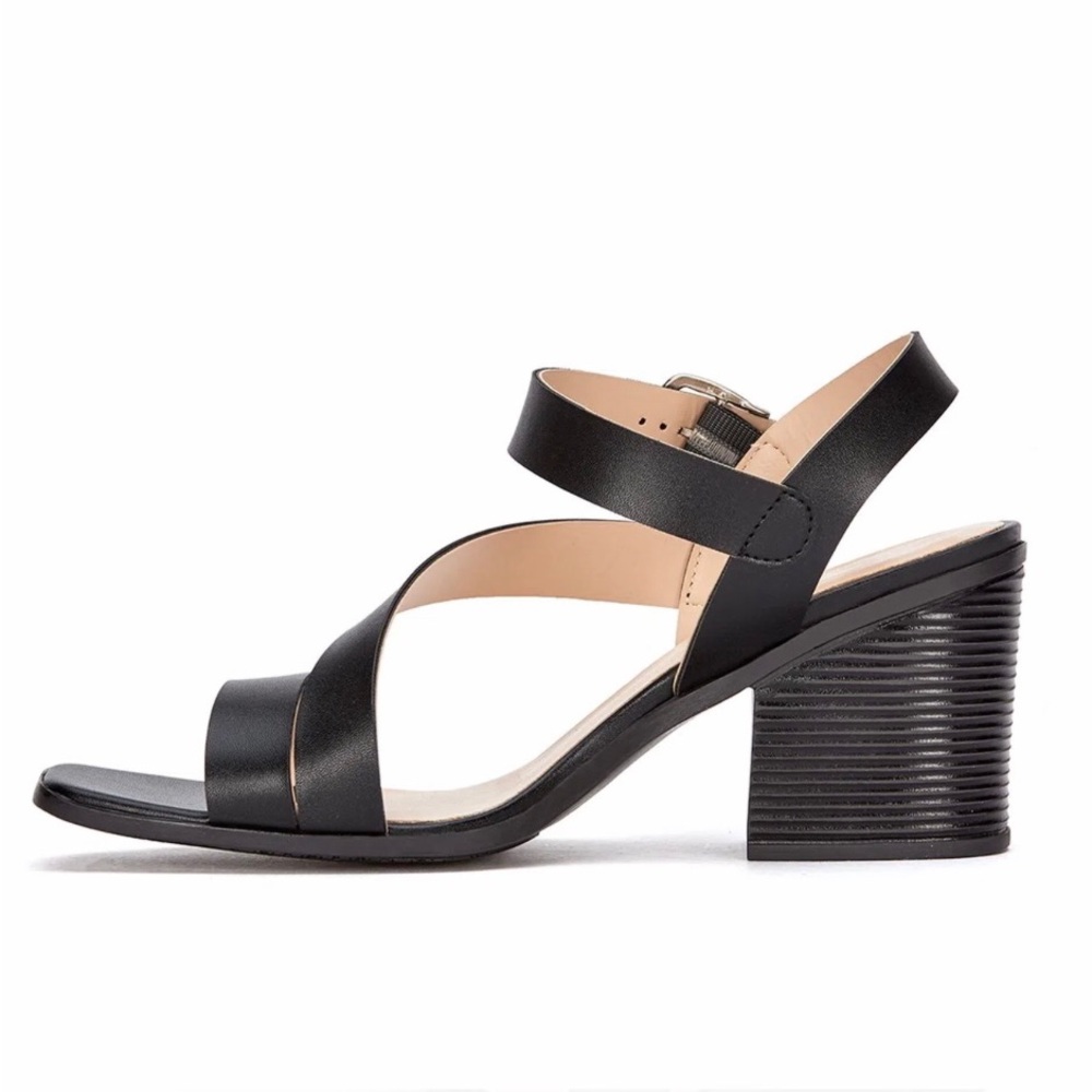 Andrea ~ Black Sandals with adjustable clasp